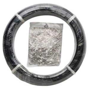 Jagwire mm Basics Brake Housing M Shop Box with End Caps Black