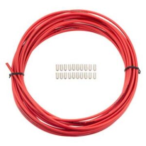 Jagwire mm Sport Brake Housing with Slick Lube Liner M Roll Red