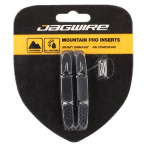 Jagwire Mountain Pro Brake Pad Replacement Inserts Black