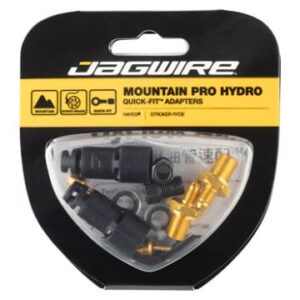 Jagwire Mountain Pro Disc Brake Hydraulic Hose Quick Fit Adaptor for Hayes Stroker Ryde