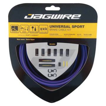 Jagwire Universal Sport Brake Cable Kit Purple