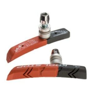 Kool Stop Mountain Brake Shoe Threaded Post for Linear Pull Salmon Compound