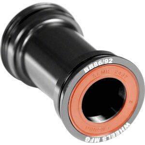 Wheels Manufacturing BB86/92 Shimano Bottom Bracket with ABEC-3 Bearings Black Cups