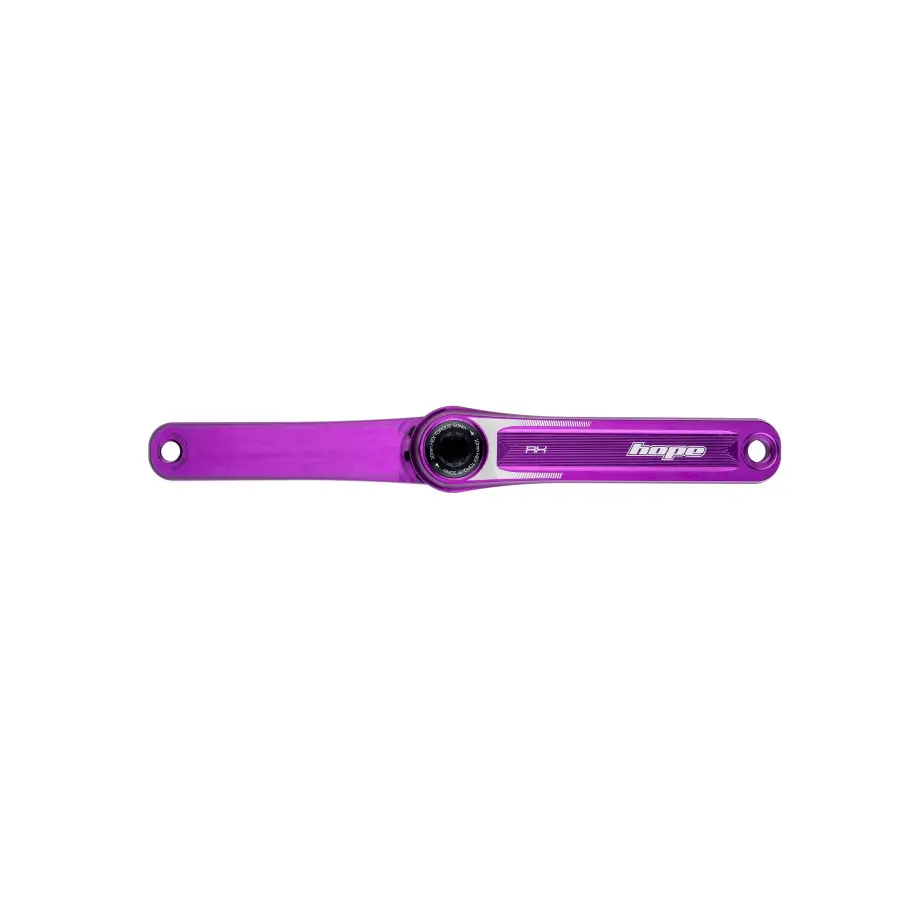 Hope RX Crankset 68mm Standard No Spider Purple
