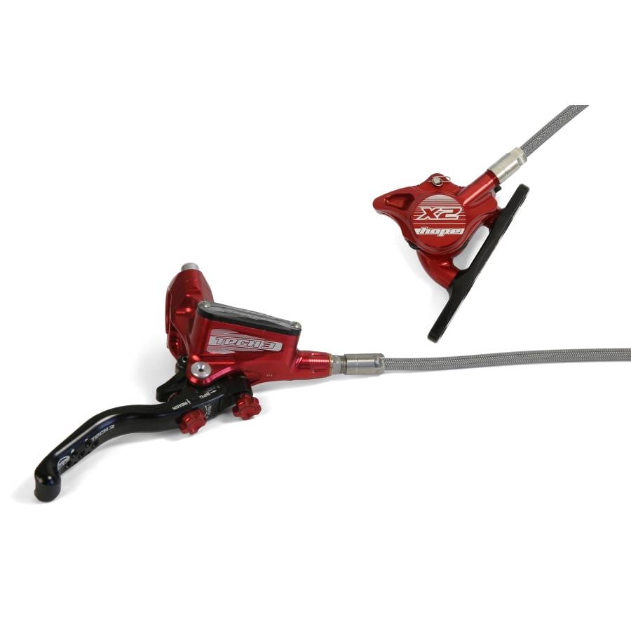 Tech X Flatmount braided red