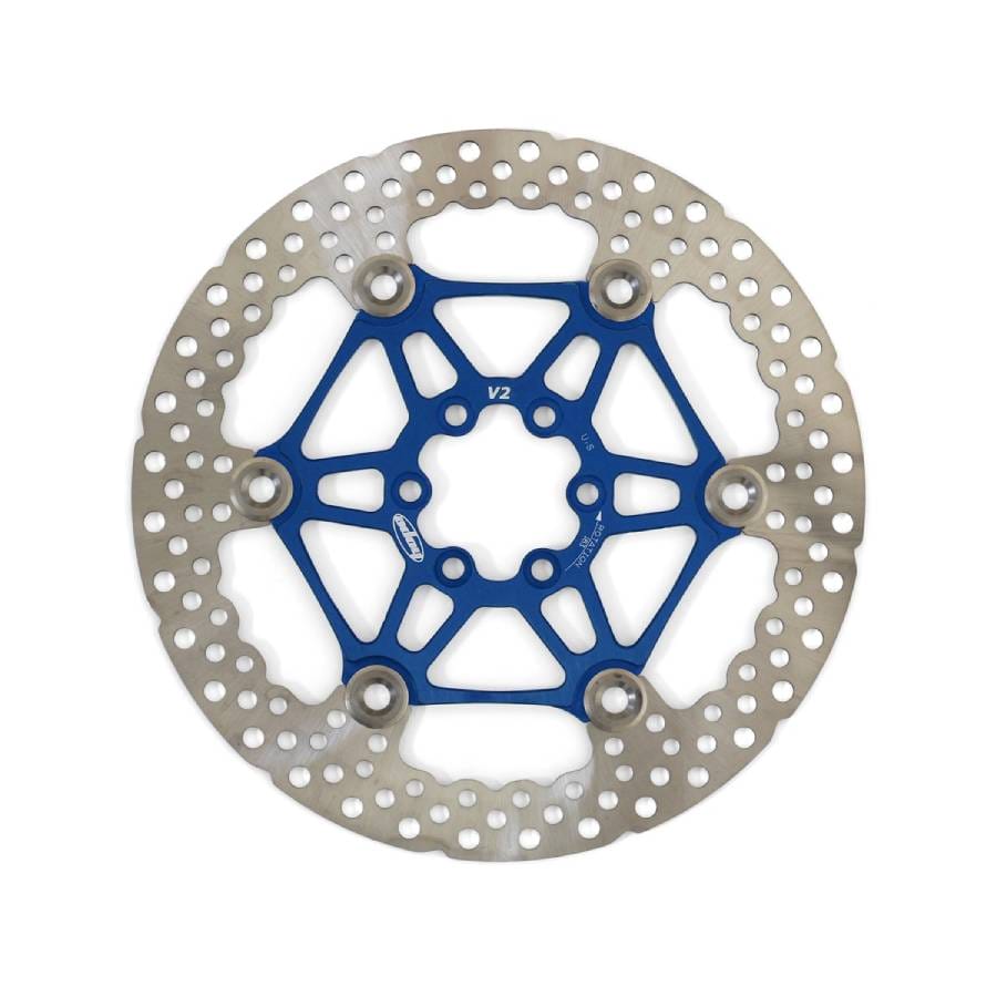 disc rotor blue