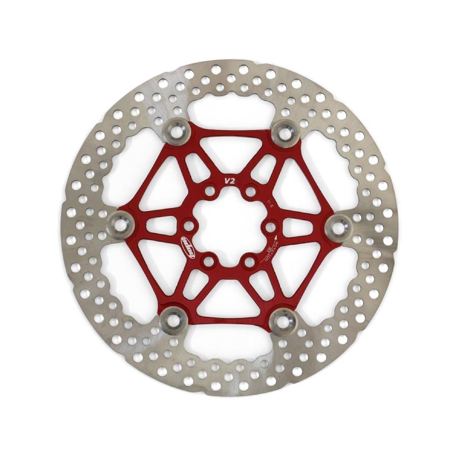 disc rotor red