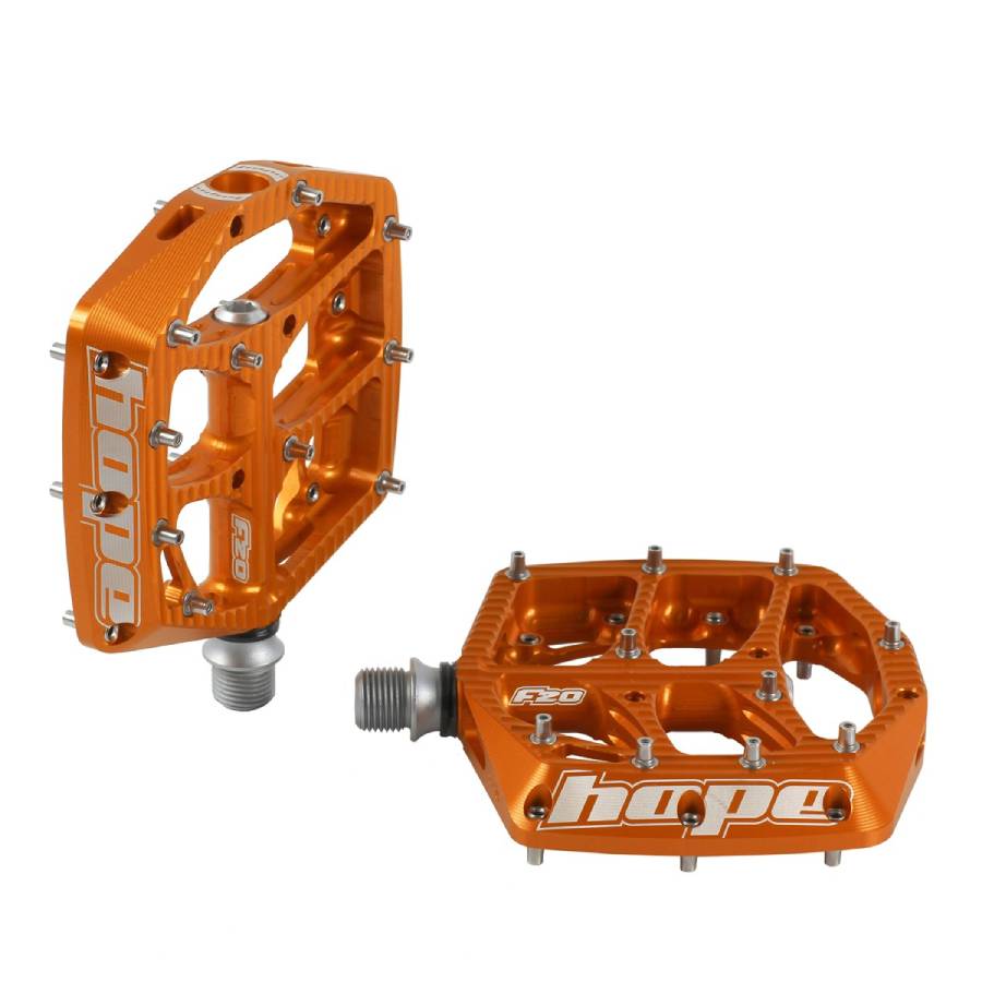 F Pedals Pair Orange