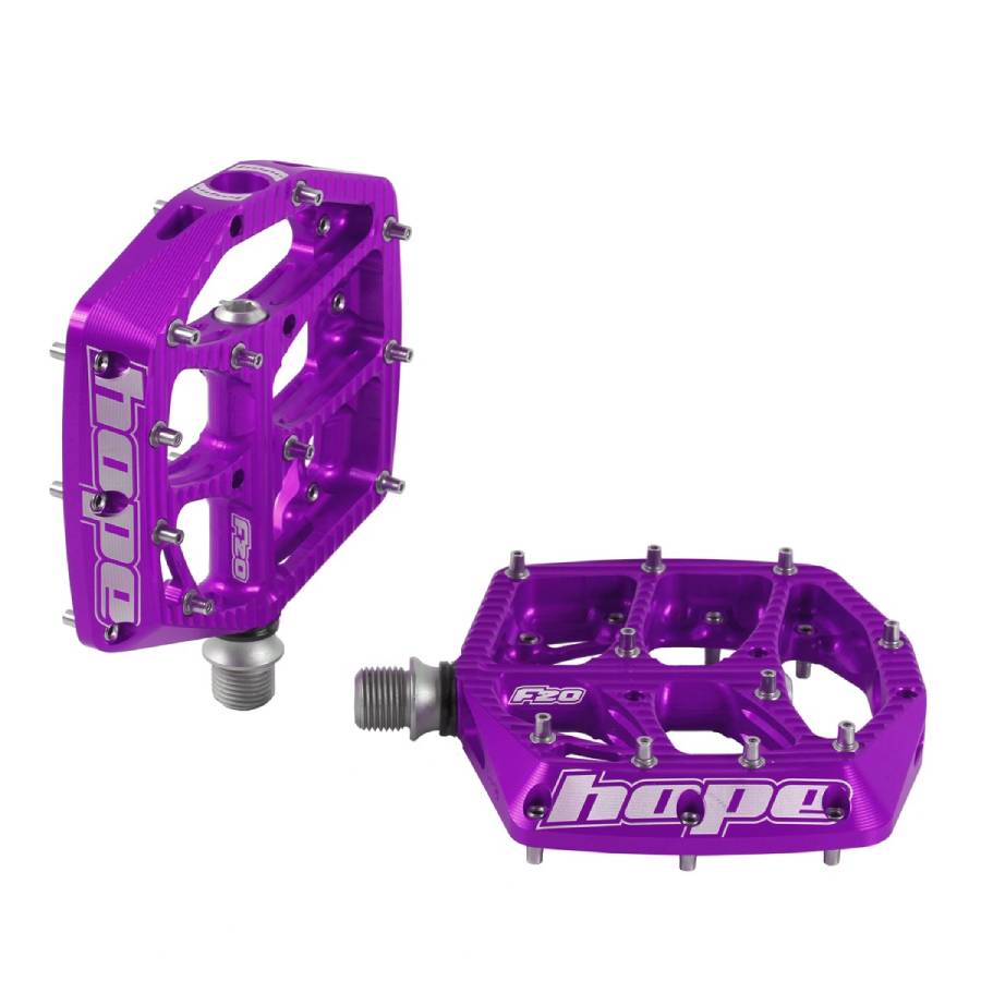 F Pedals Pair Purple