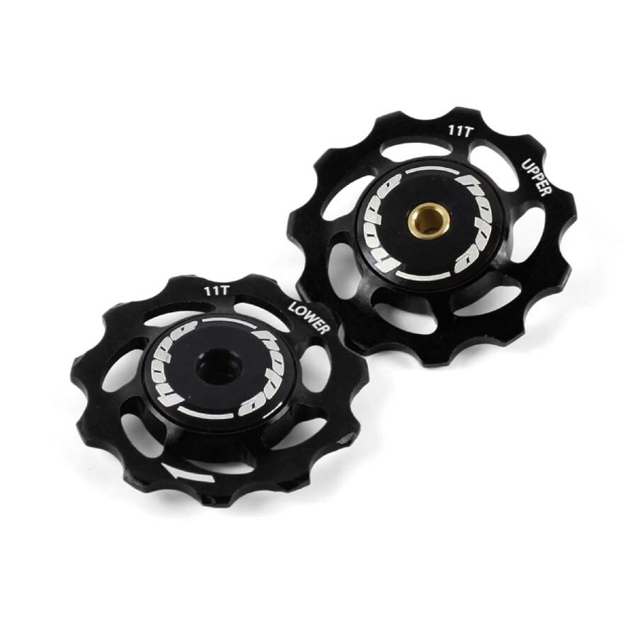 Tooth Jockey Wheels Pair BLACK