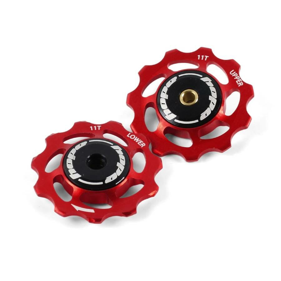 Tooth Jockey Wheels Pair RED