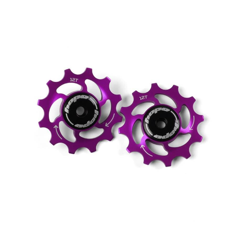 Tooth Jockey Wheels Pair PURPLE