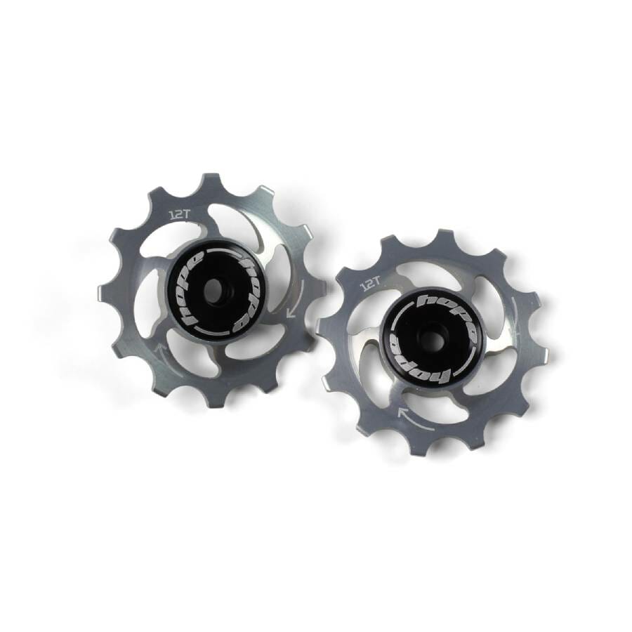 Tooth Jockey Wheels Pair SILVER