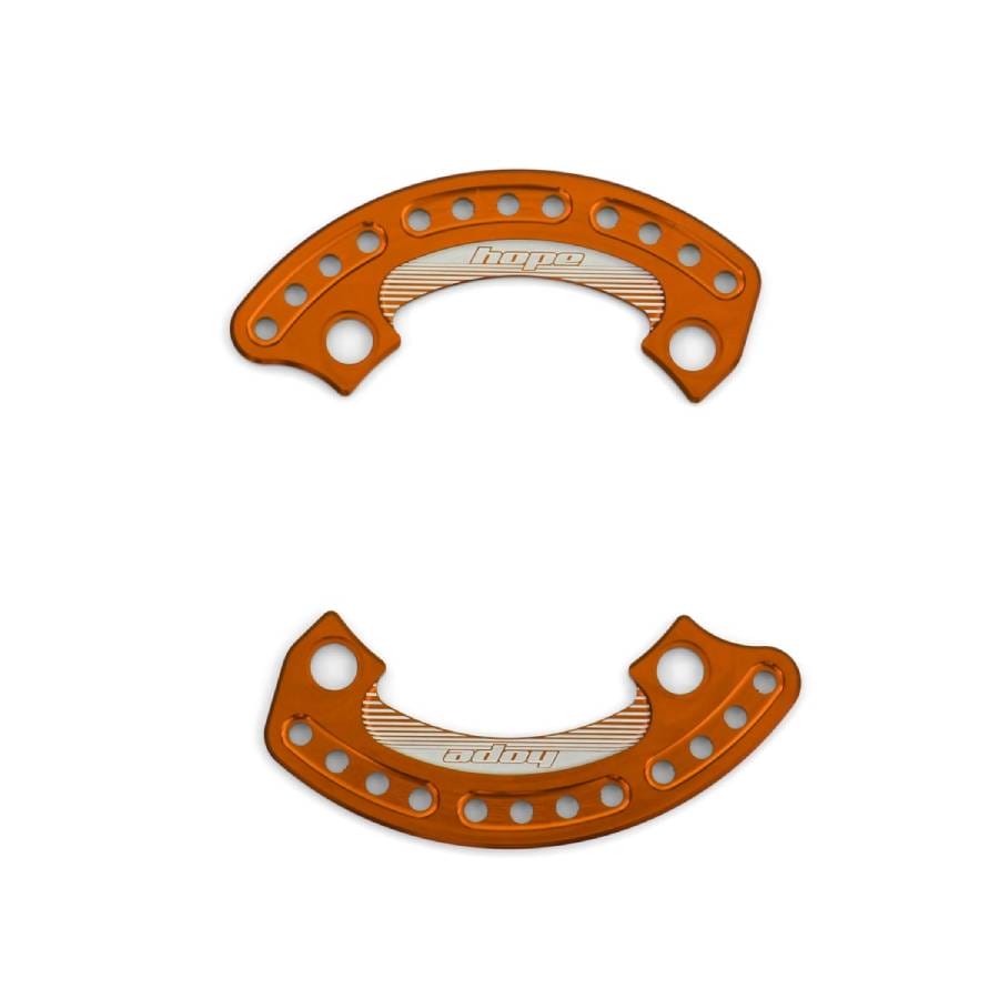 Bash Plate mm ORANGE PAIR