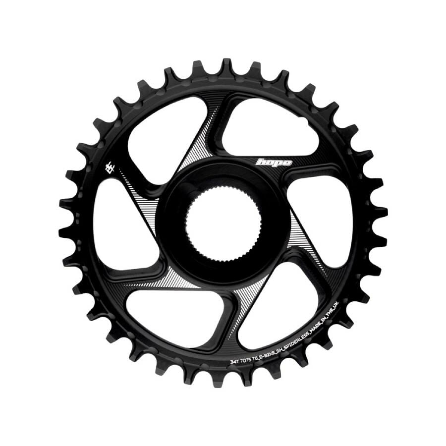 E Bike Spiderless Retainer Ring Shimano Black