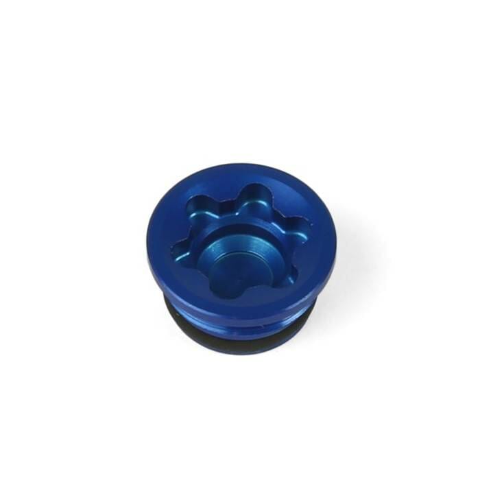 RX SH MIN Small Bore Cap BLUE