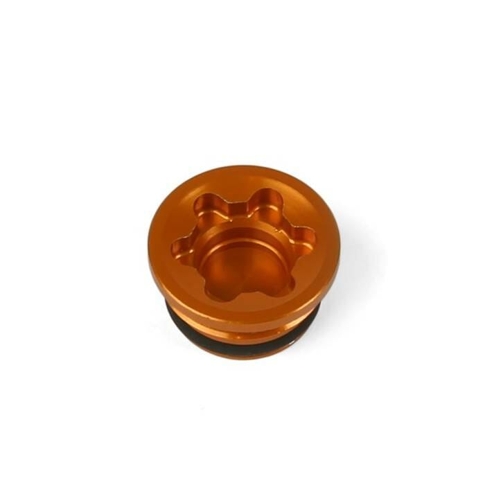 RX SH MIN Small Bore Cap ORANGE