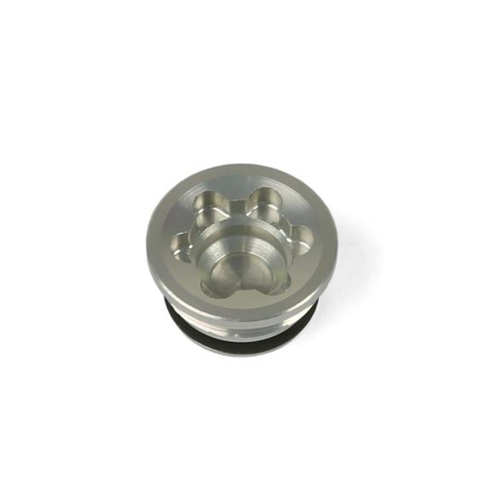 RX SH MIN Small Bore Cap SILVER