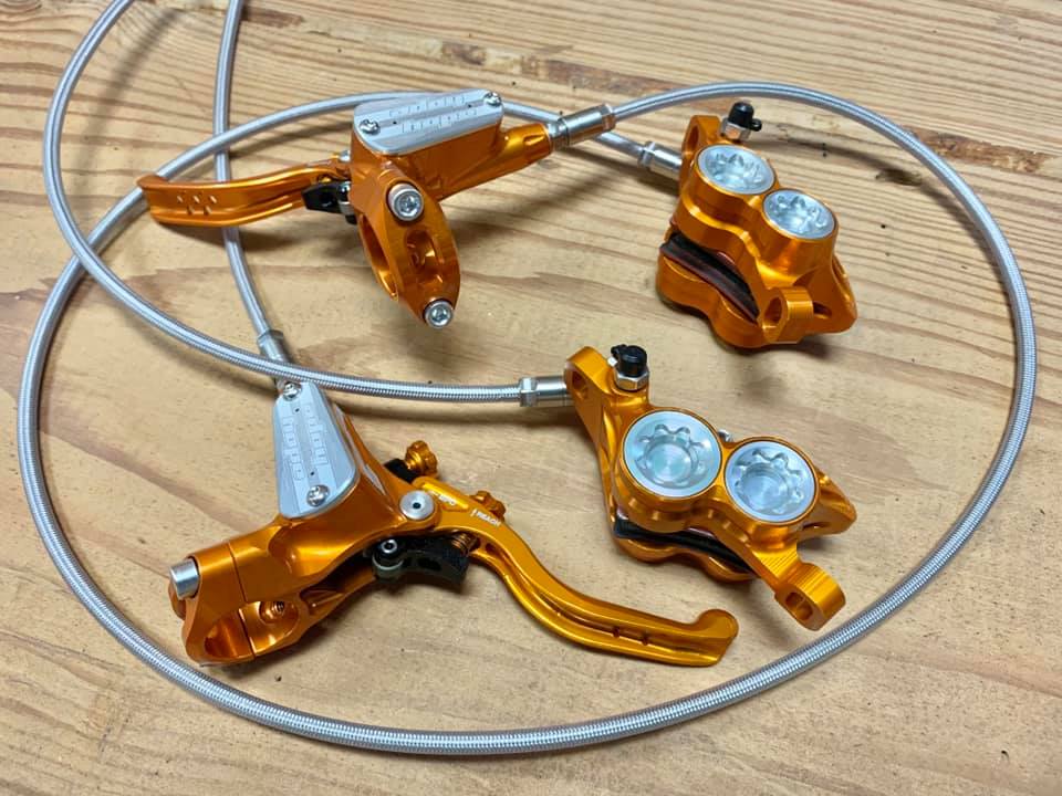 hope brakes installation