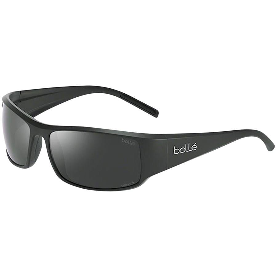 Bolle KING Sunglasses Matte Black, Volt+ Gun Polarized Lenses