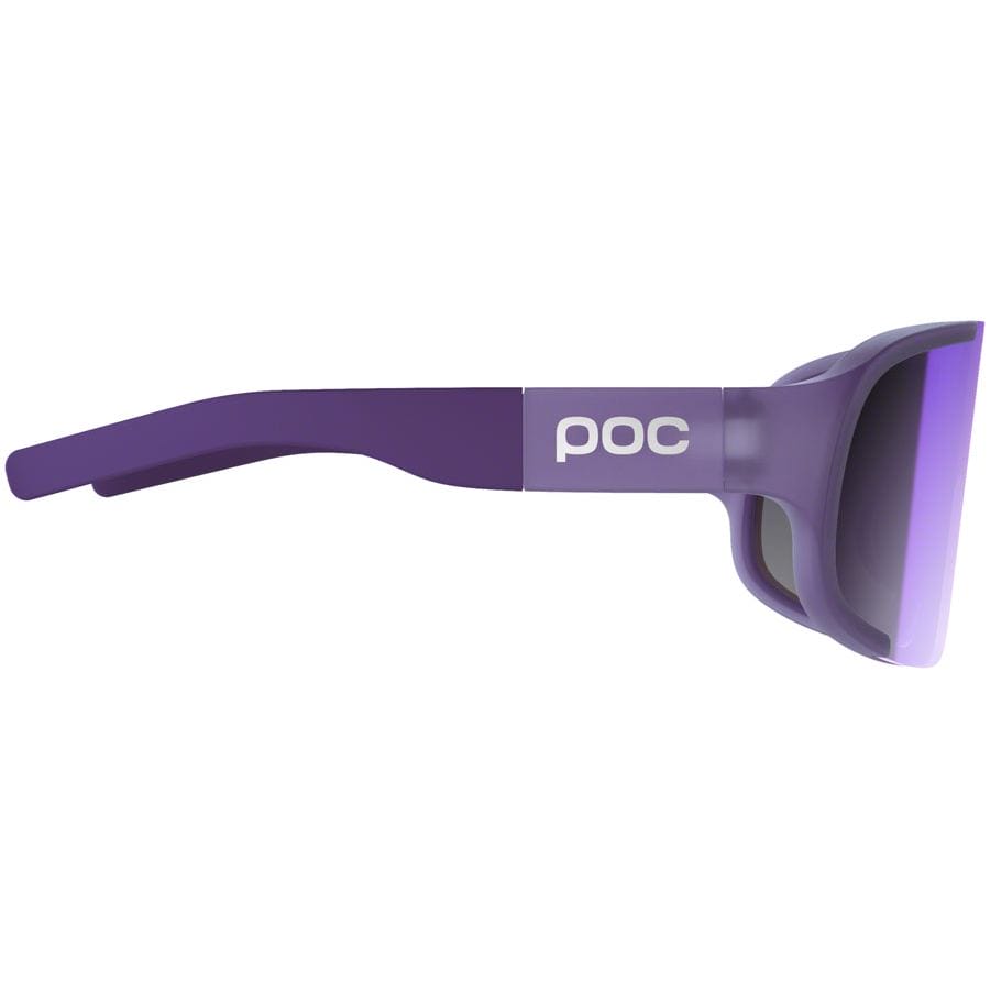 POC Aspire Sunglasses Transparent Purple Clear/Violet Mirror - Image 2