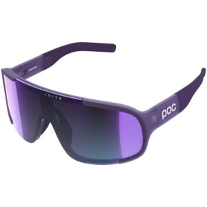 POC Aspire Sunglasses Transparent Purple Clear/Violet Mirror