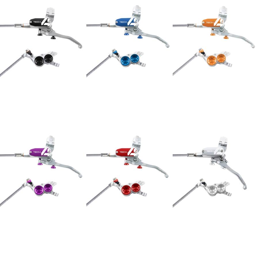 Tech 4 V4 - No Rotor - Braided (Silver)