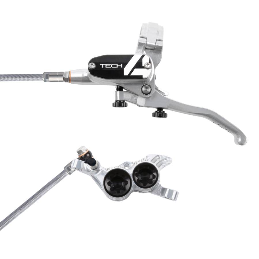 Tech 4 V4 - No Rotor - Braided (Silver) - Image 7