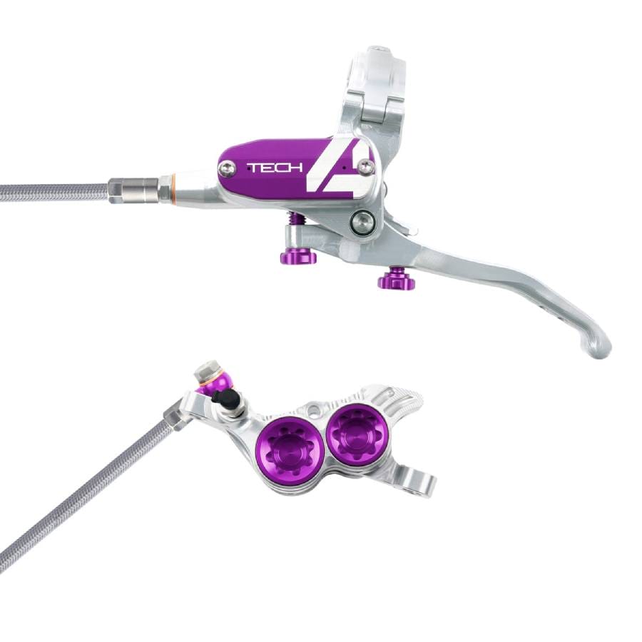 Tech 4 V4 - No Rotor - Braided (Silver) - Image 4