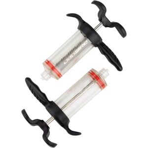 Jagwire Elite Mineral Oil Bleed Kit Replacement Syringes, Set of 2