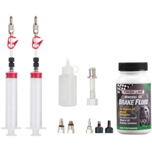 Jagwire Pro Mineral Oil Bleed Kit Includes Shimano Magura Tektro Giant Adaptors
