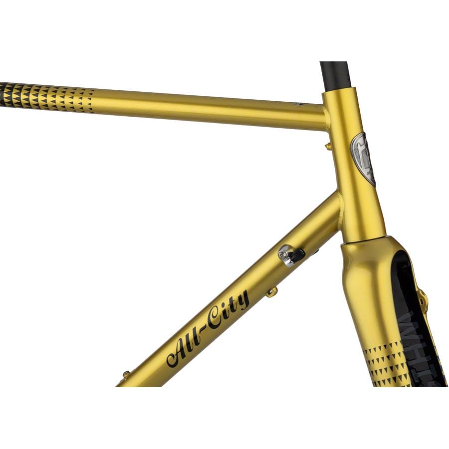 All-City Zig Zag Frameset - 700c, Steel, Golden Leopard