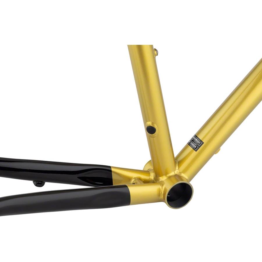 All-City Zig Zag Frameset - 700c, Steel, Golden Leopard - Image 4