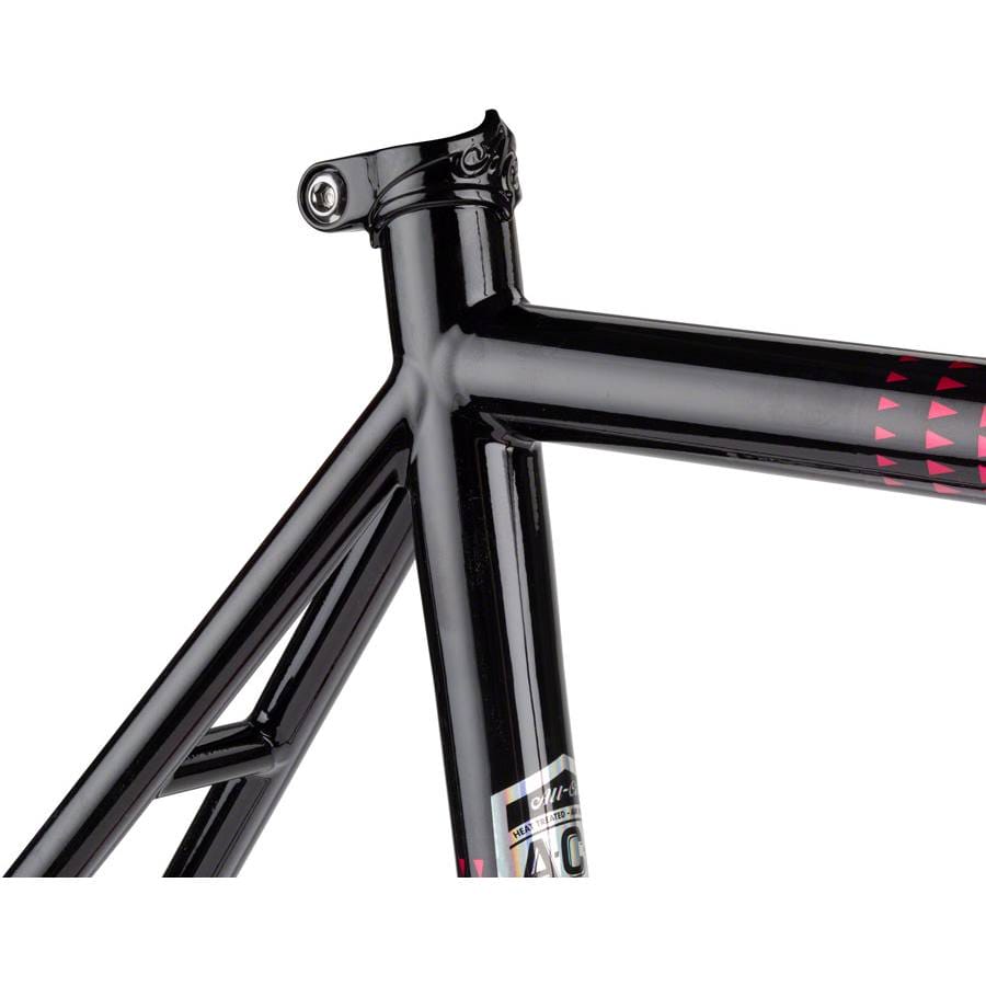All-City Zig Zag Frameset - 700c, Steel, Sour Cherry Seltzer