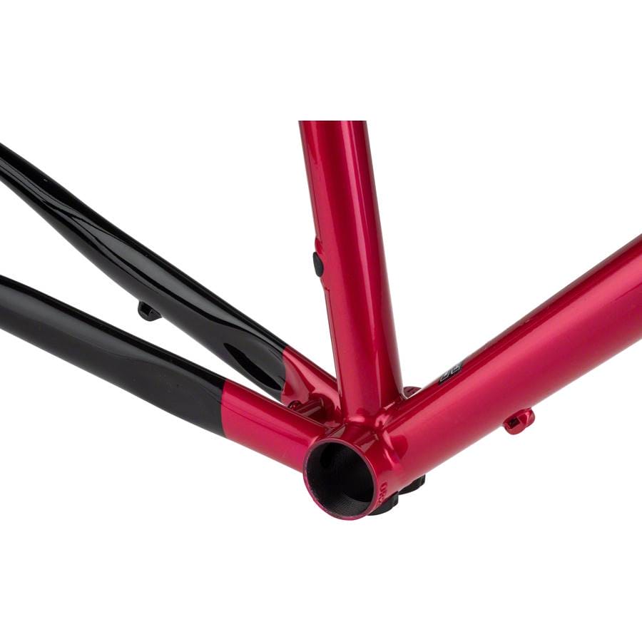 All-City Zig Zag Frameset - 700c, Steel, Sour Cherry Seltzer, 46cm - Image 4