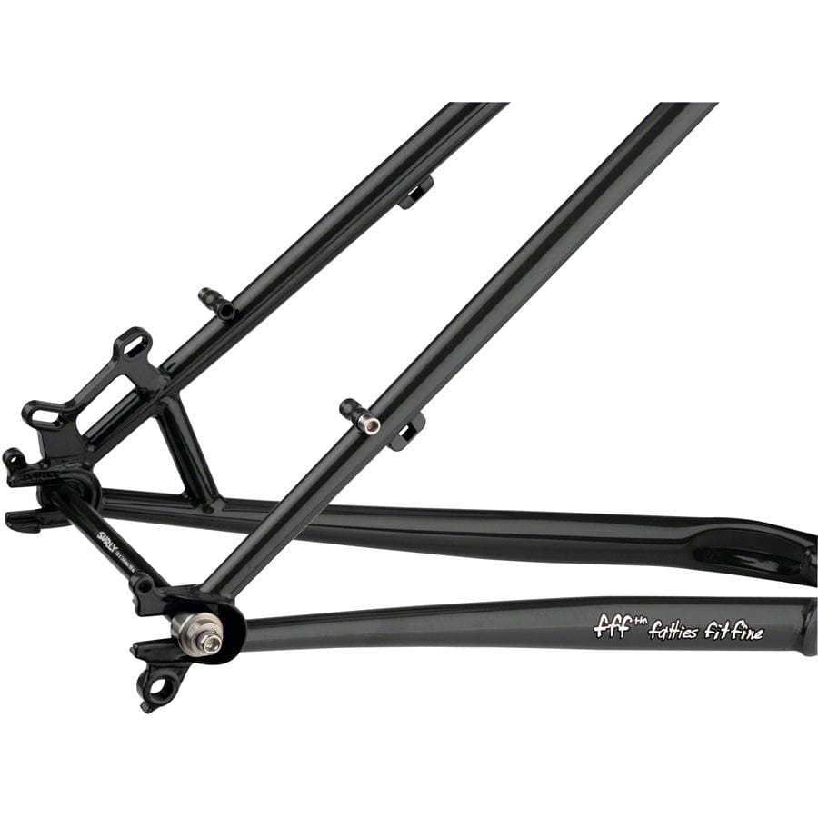 Surly Karate Monkey Frameset - 27.5", Steel, Hi-Viz Black - Image 3