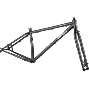 Surly Karate Monkey Frameset - 27.5", Steel, Hi-Viz Black