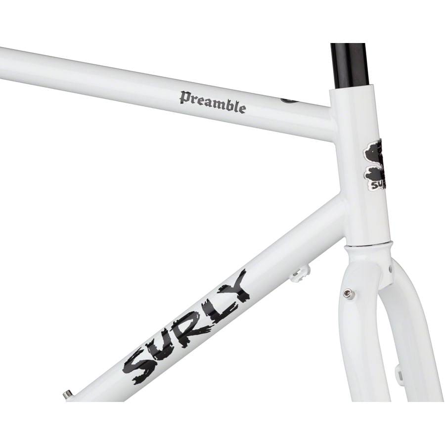 Surly Preamble Frameset - 650b, Thorfrost White - Image 2
