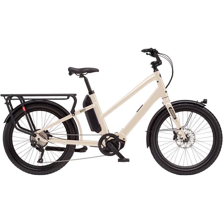 Benno Boost E Class 3 Etility Ebike - Bosch Performance Line Speed 500Wh Step-Through Bone Gray