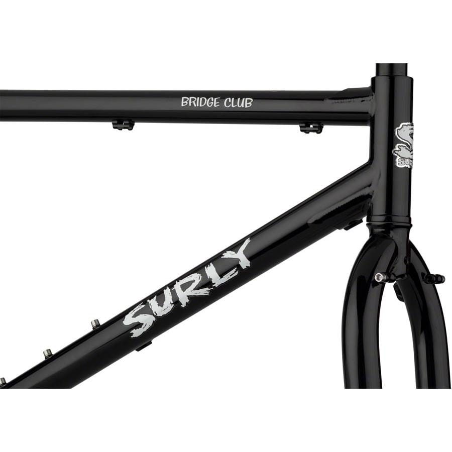 Surly Bridge Club Frameset - 27.5"/700c Steel Black - Image 2