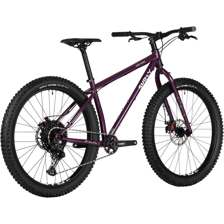 Surly Karate Monkey Bike 27.5" Steel Organic Eggplant - Image 2