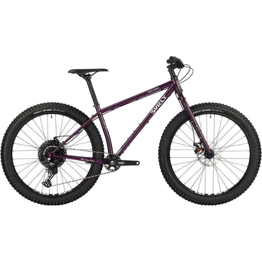 Surly Karate Monkey Bike 27.5" Steel Organic Eggplant - Image 3