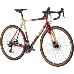All-City Cosmic Stallion Bike 700c Steel GRX Currant and Cream