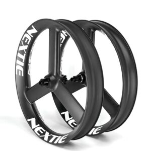 Wild Dragon 27.5" Carbon Tri-Spoke Fat Bike Wheelset 85mm