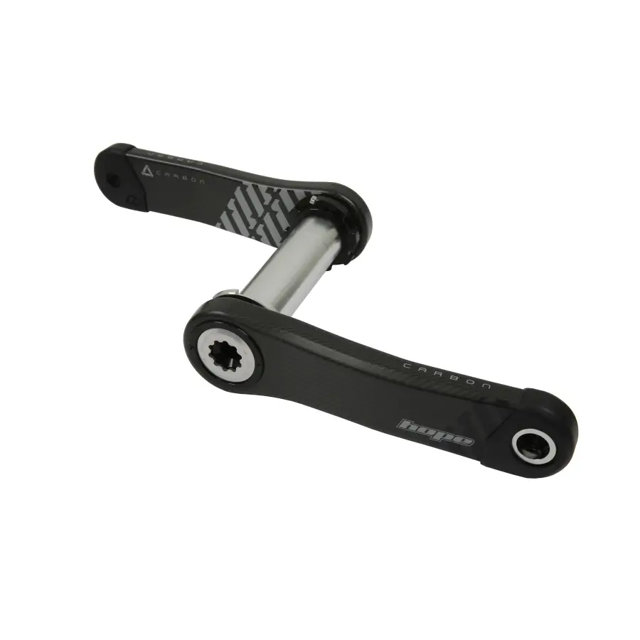 Hope Carbon Crankset 73mm Wide Silver Brand New
