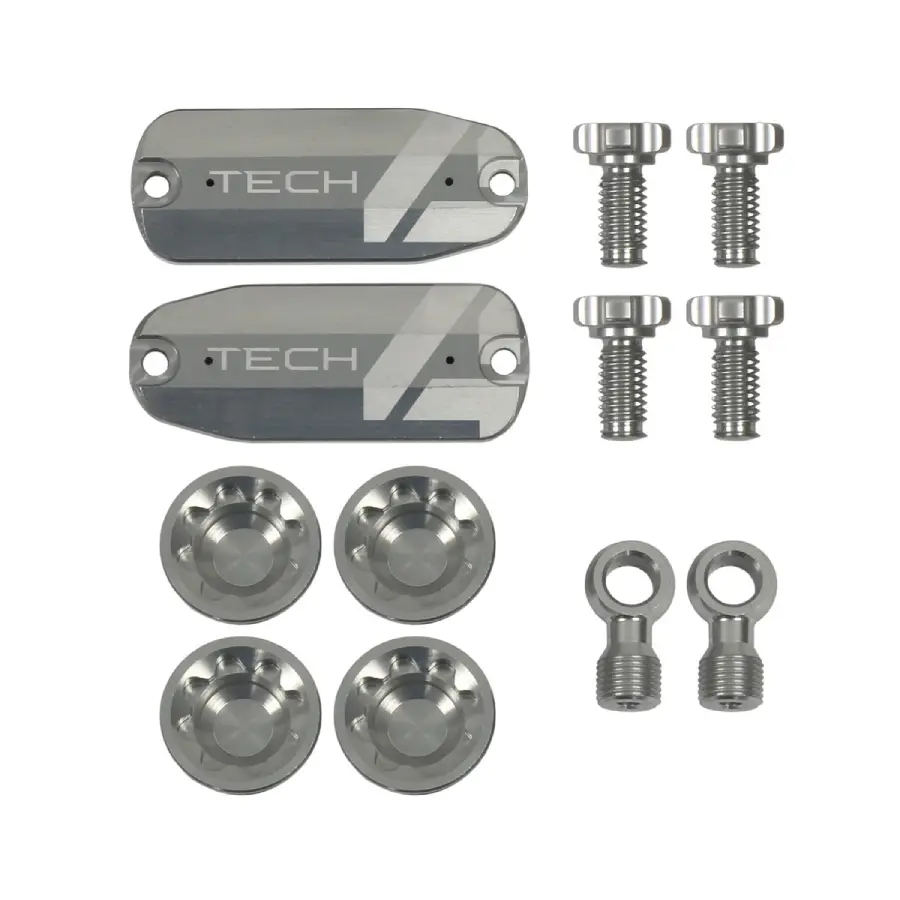 Hope Tech 4 E4 Custom Kit Pair All Colors Brand New Silver