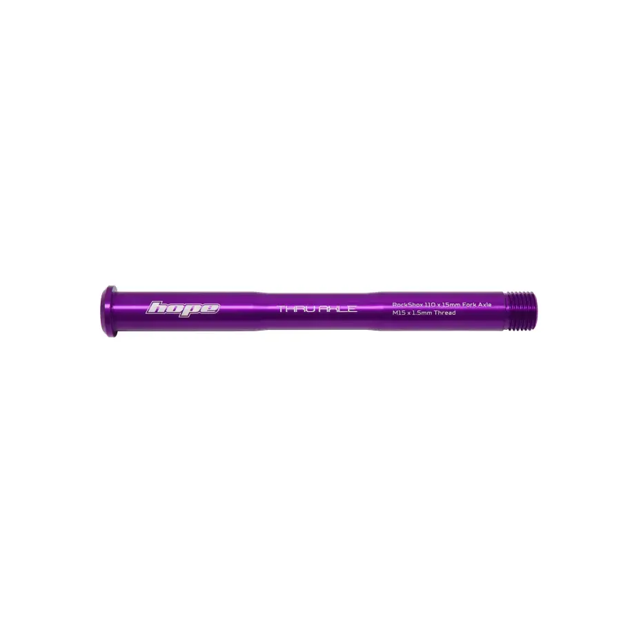 Hope Fork Thru Axle Front Rockshox Brand New Purple