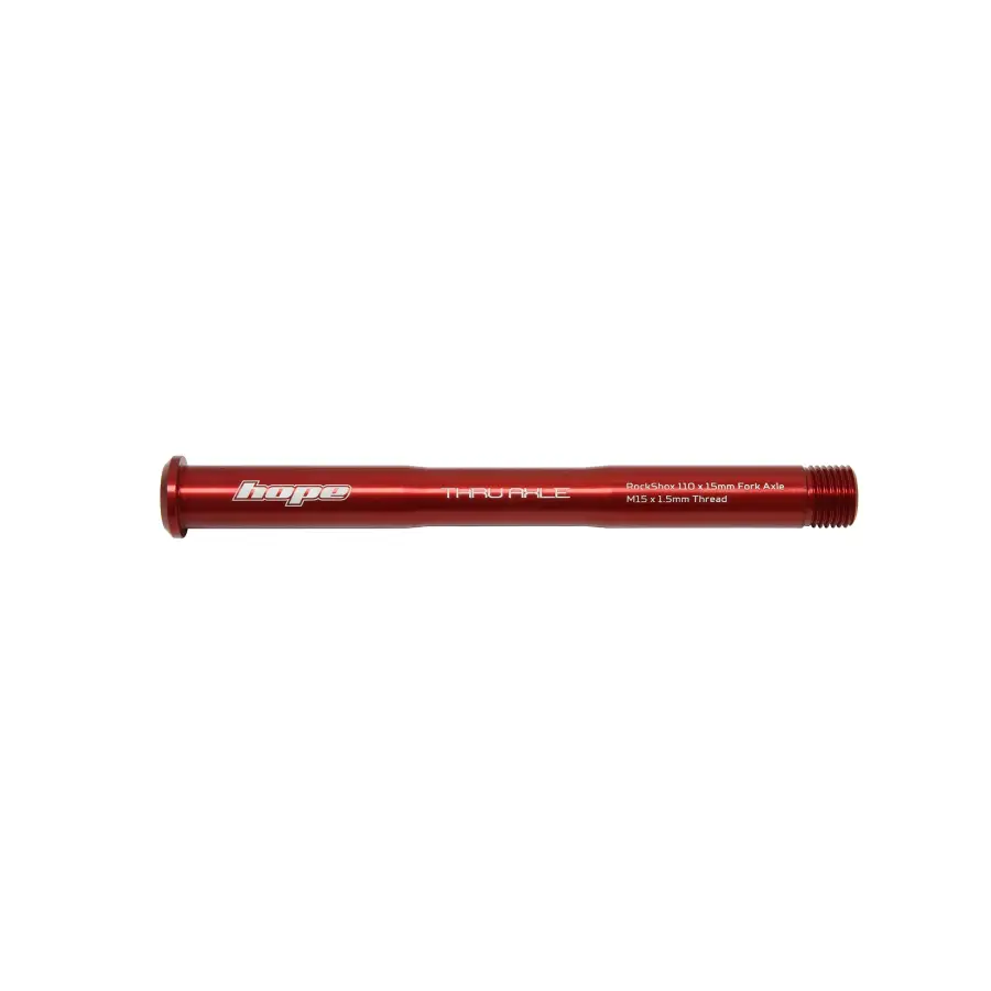 Hope Fork Thru Axle Front Rockshox Brand New Red
