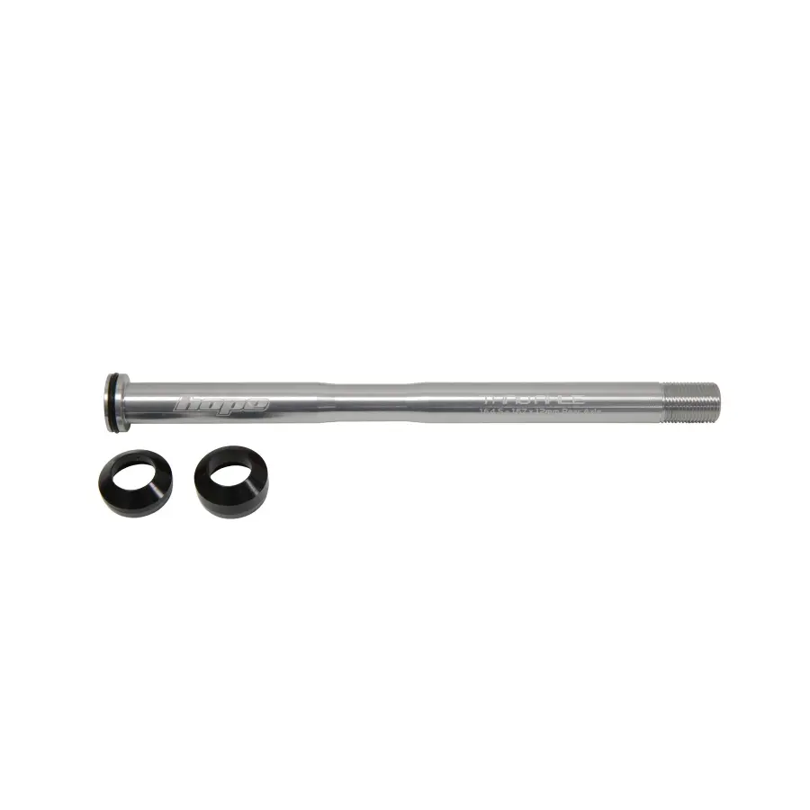 Hope Thru Axle Rear 164.5 - 167 Brand New Silver HTAR167S