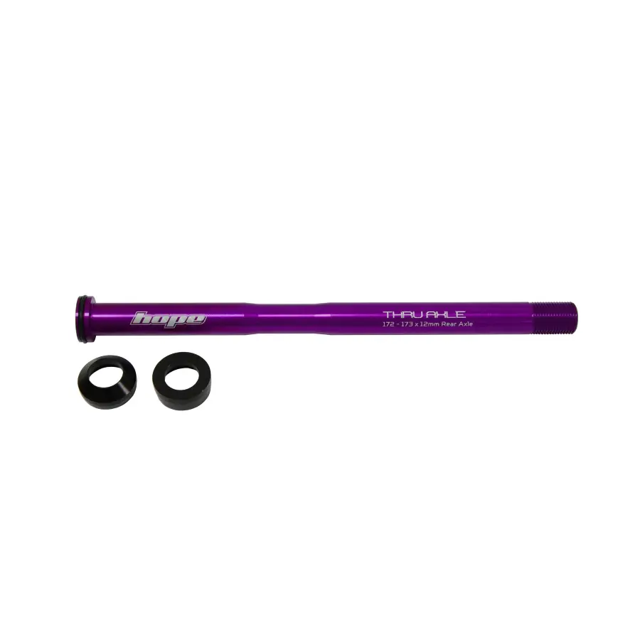 Hope Thru Axle Rear 172-173 Brand New Purple HTAR173PU. Full Manufacturer's Warranty